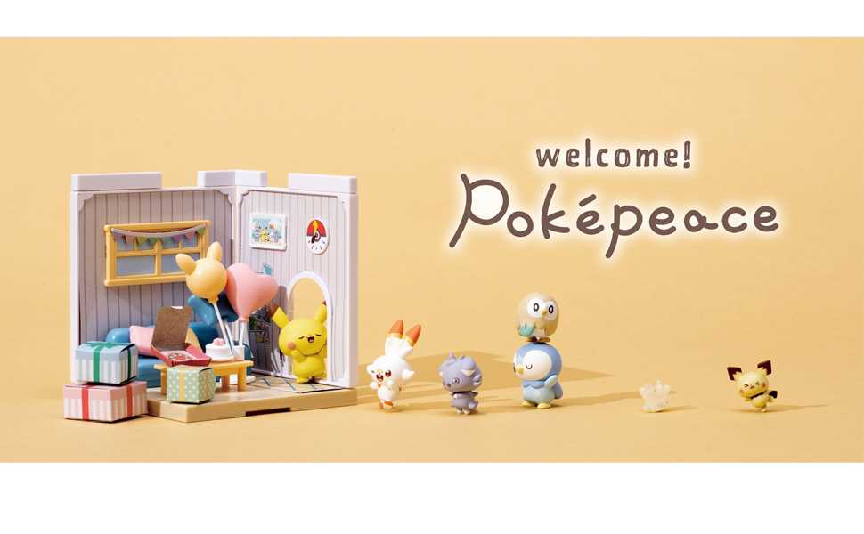 Takara Tomy Pokemon PokePeace Let`s Party Doll Set, TCG Collection